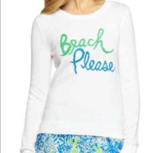 Lilly Pulitzer "Beach Please" Sweater